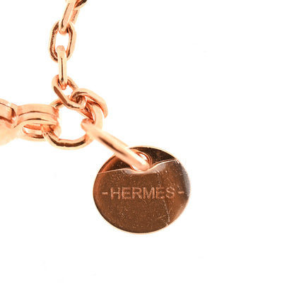 Hermes Swift As De Coeur Necklace Bleu Lin 8 of 9