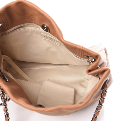 Chanel Lambskin Small Soft Touch Shoulder Bag Camel 6 of 10