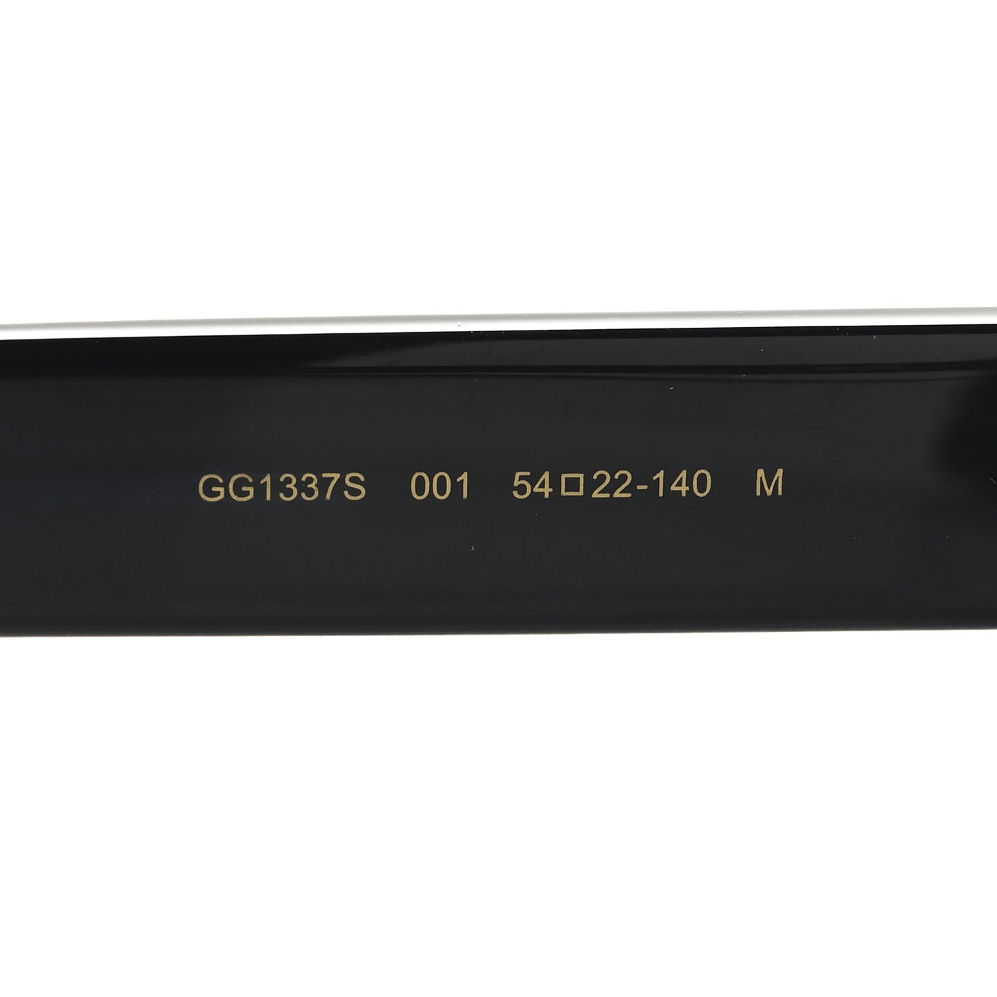 Acetate Square Frame Sunglasses GG1337S Black