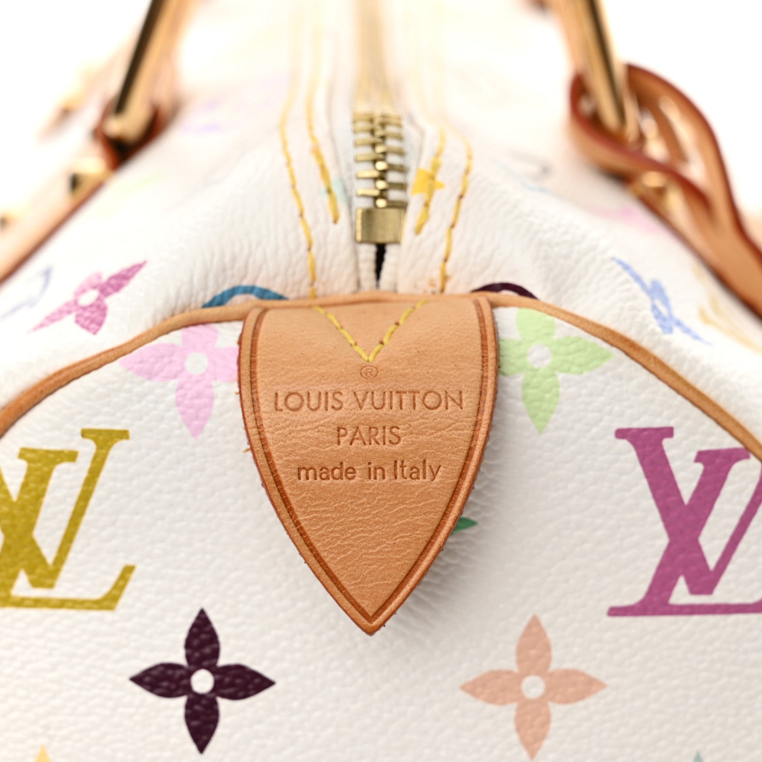 Louis Vuitton Monogram Multicolor Speedy 30 White 7 of 14