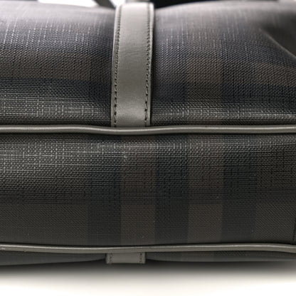 Burberry London Smoked Check Large Briefcase Grey 33 of 39