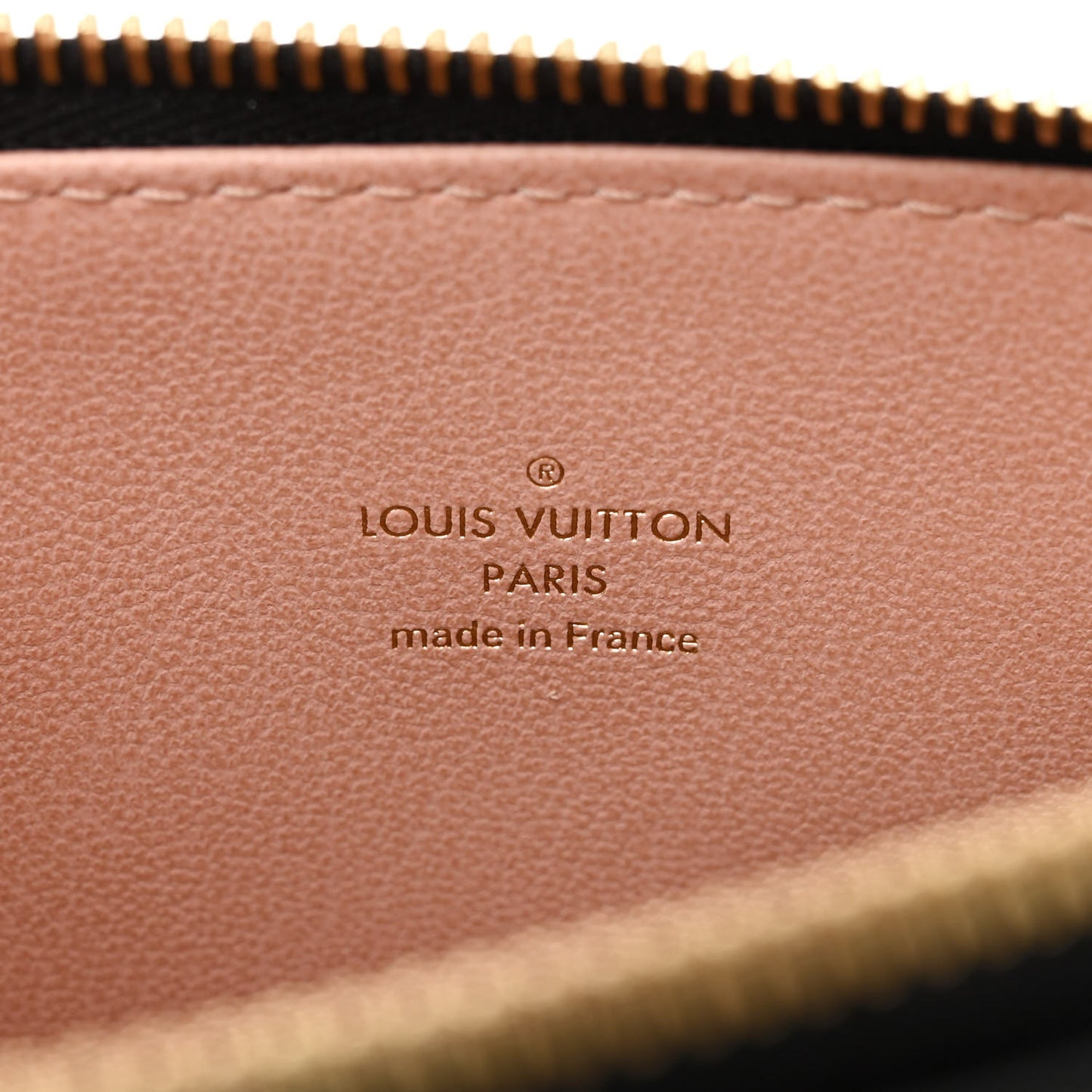 Lambskin Embossed Monogram Coussin PM Black
