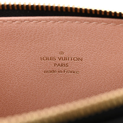 Louis Vuitton Lambskin Embossed Monogram Coussin PM Black 8 of 12