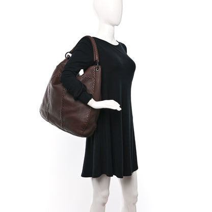 Bottega Veneta Washed Cervo Deerskin Large Hobo Truffle 2 of 11