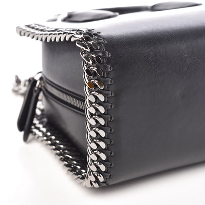 Stella McCartney Eco Alter Nappa Mini Falabella Box Top Handle Bag Black 8 of 9