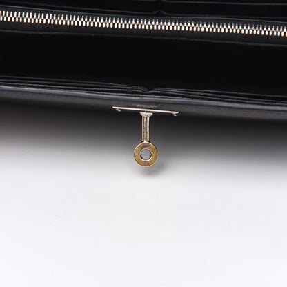 Hermes Chevre Mysore Kelly Longue Wallet Black 10 of 10