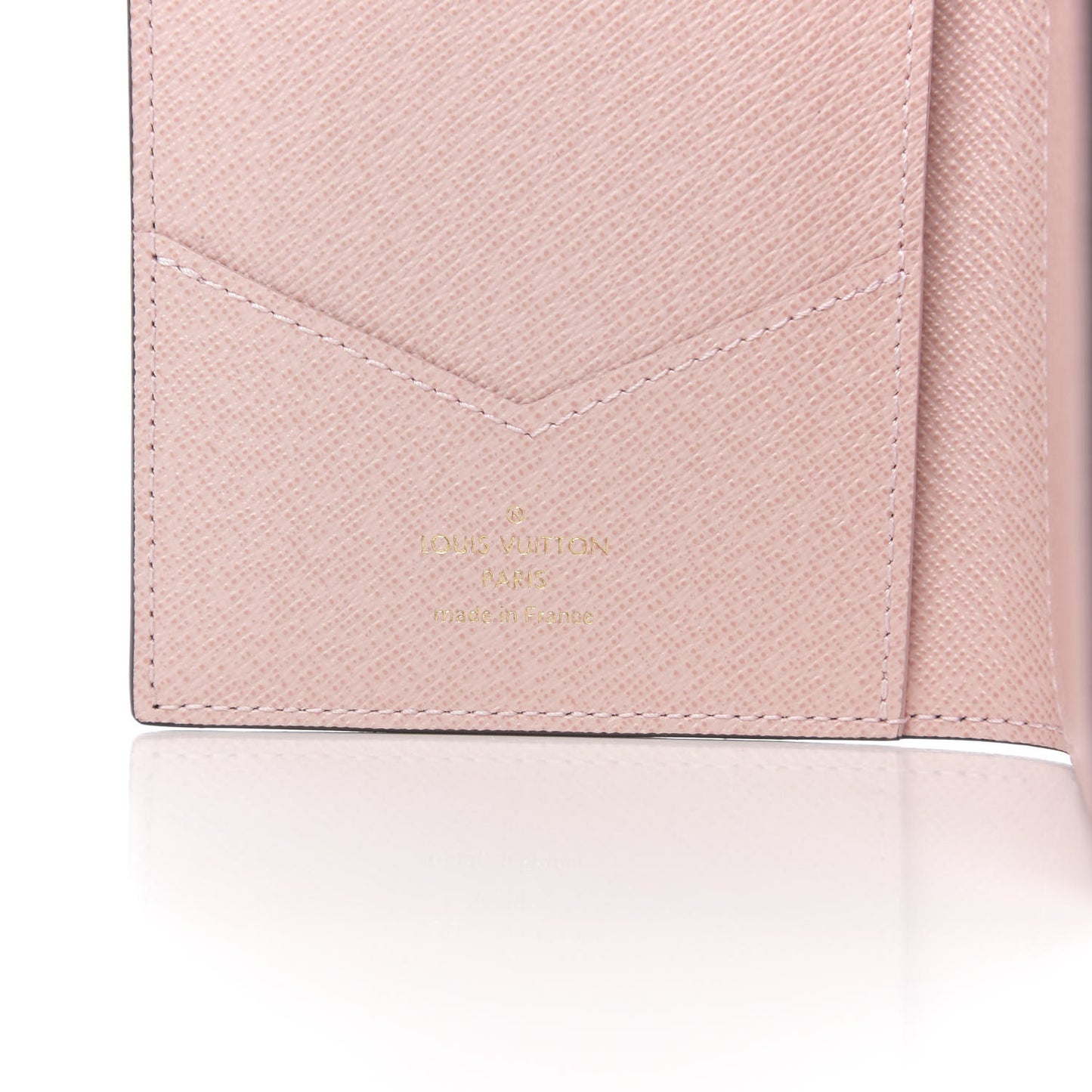 Monogram 2020 Christmas Animation Big Wheel Passport Cover Rose Ballerine
