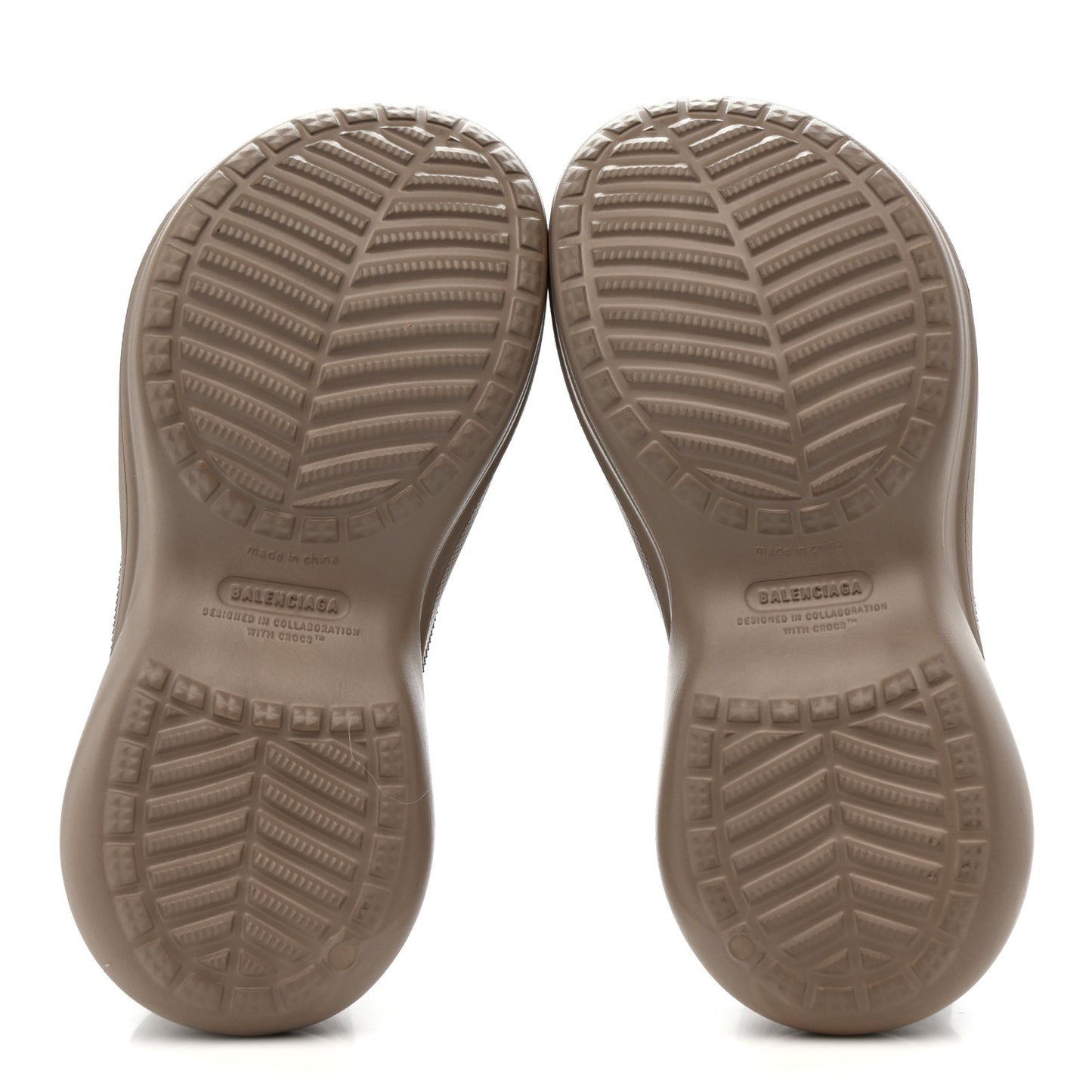 X CROCS Rubber Womens Low Top Rain Boots 39 Beige