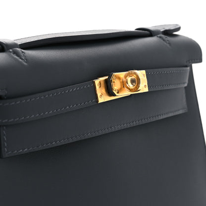 Hermes Swift Kelly Pochette Clutch Ardoise 11 of 12