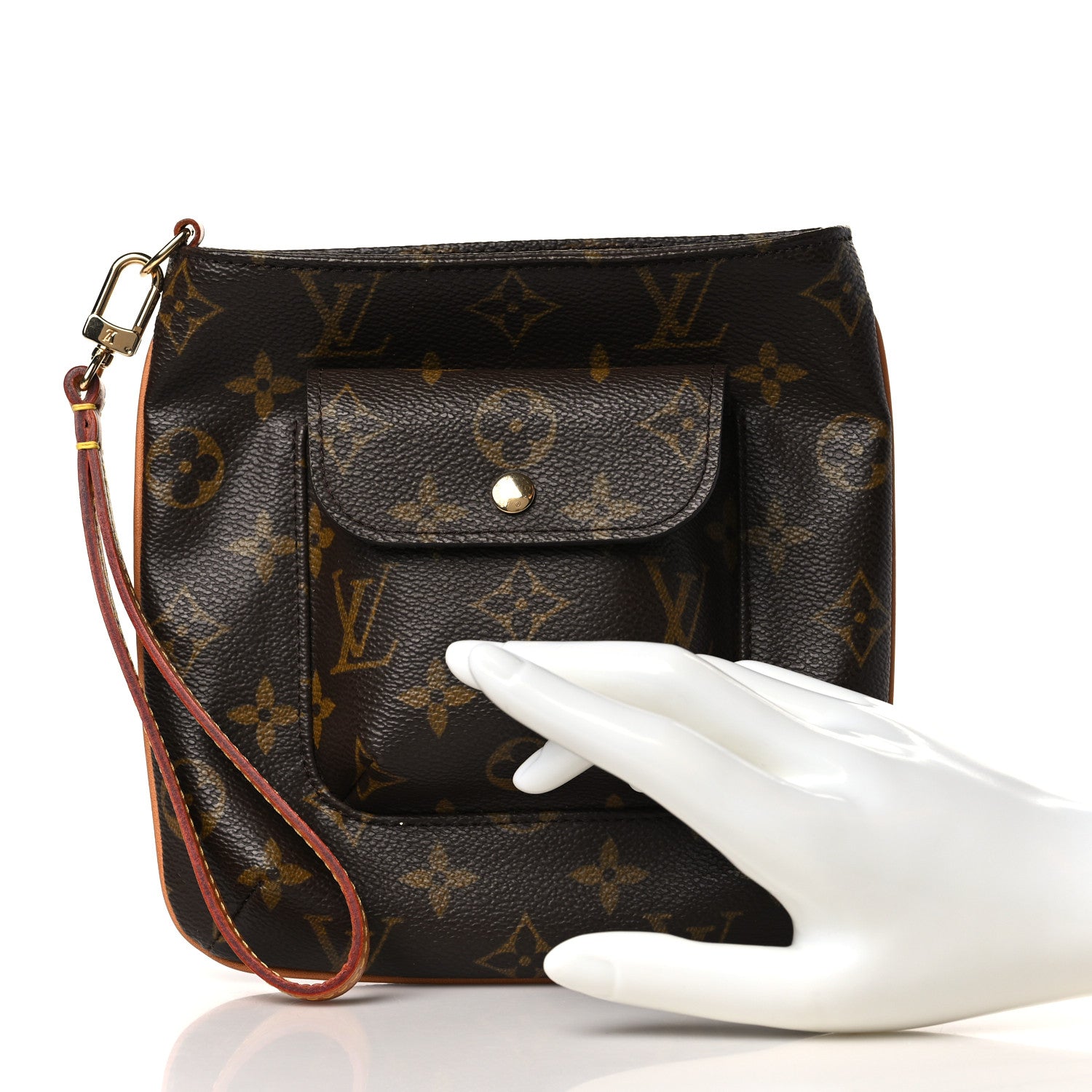 Louis Vuitton Monogram Partition Wristlet 2 of 6
