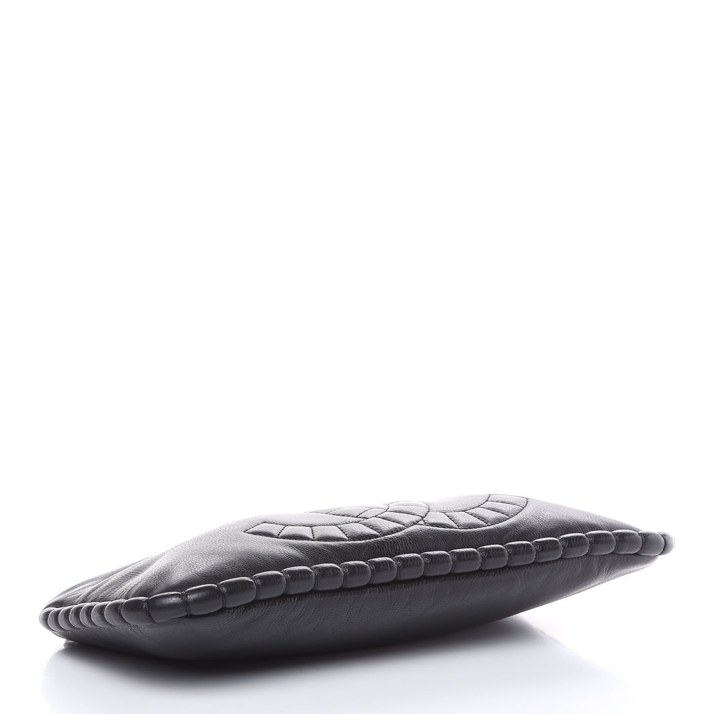 Calfskin On the Bund Pochette Black