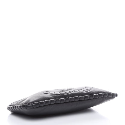 Chanel Calfskin On the Bund Pochette Black 4 of 9