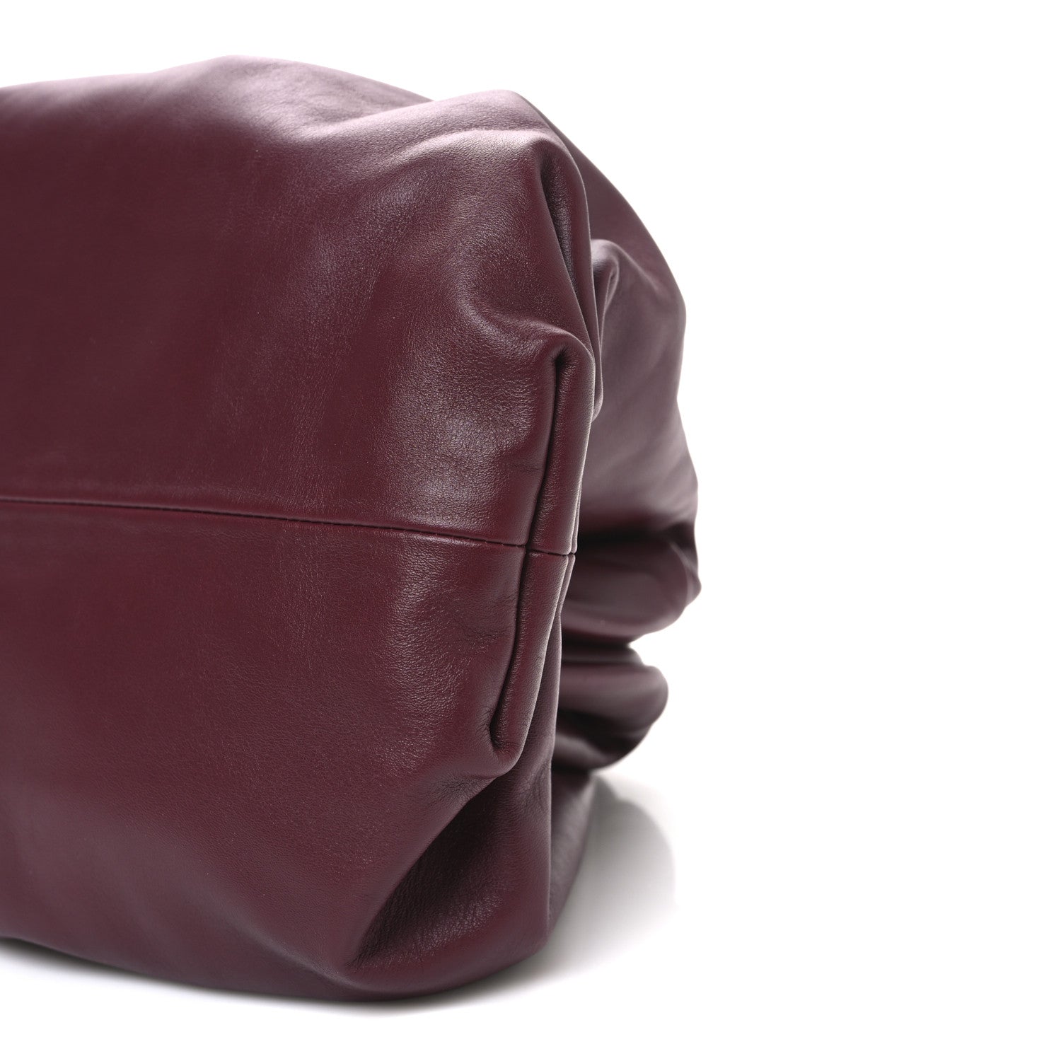 Bottega Veneta Smooth Butter Calf The Pouch Oversized Clutch Bordeaux 11 of 11