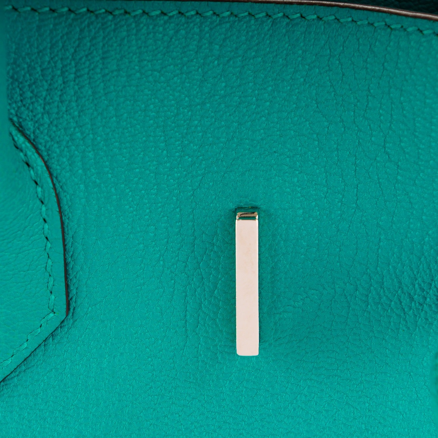 Hermes Chevre de Coromandel Birkin 35 Bleu Paon 17 of 25
