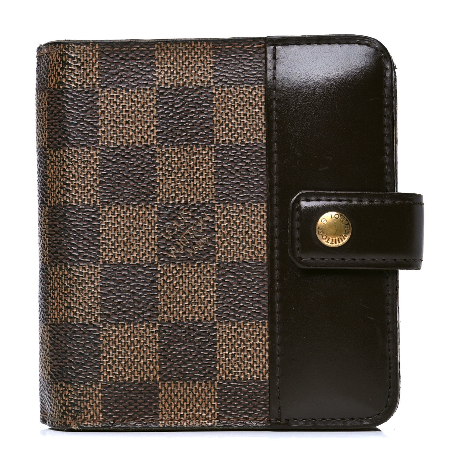 Louis Vuitton Damier Ebene Zippe Zipped Compact Wallet 1 of 7