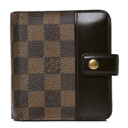Louis Vuitton Damier Ebene Zippe Zipped Compact Wallet 1 of 7