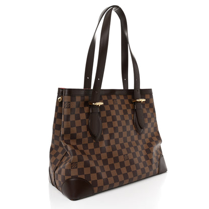 Louis Vuitton Damier Ebene Hampstead MM 3 of 9