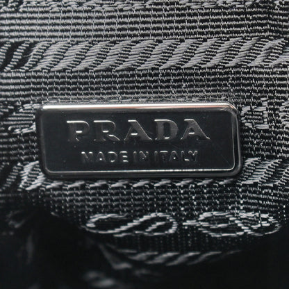 Prada Tessuto Nylon Daino Shoulder Bag Black 7 of 8