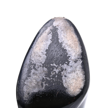 Louis Vuitton Patent Silhouette Ankle Boots 38.5 Black 8 of 11