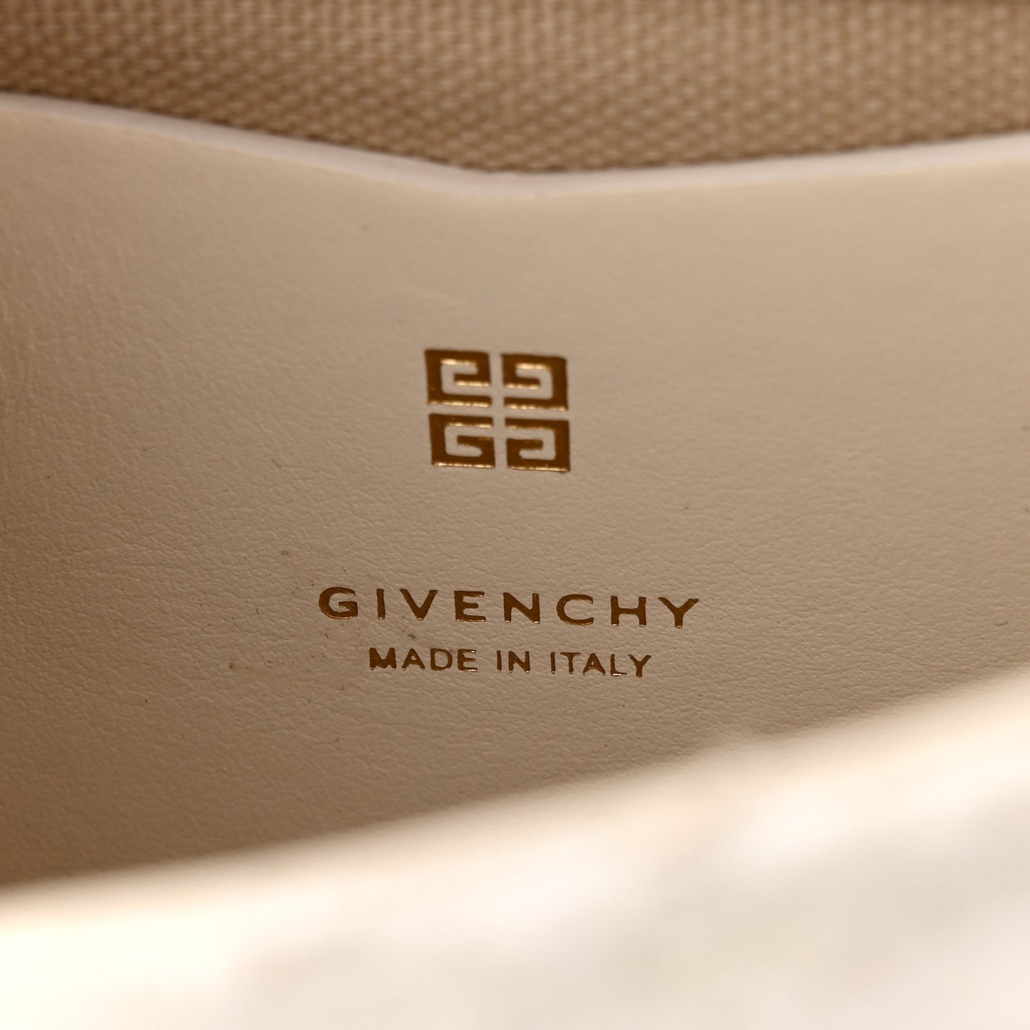 Tweed Embroidered Small 4G Woven Chain Crossbody Ivory