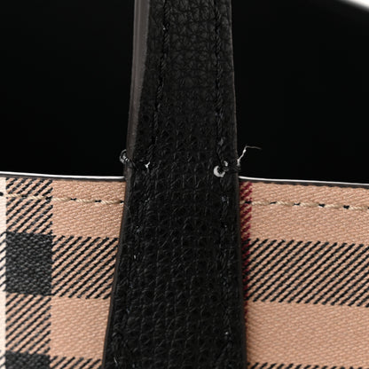 Burberry Haymarket Check Medium Reversible Tote Black 18 of 18