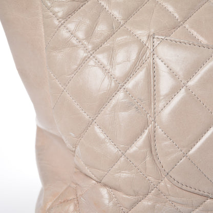 Chanel Glazed Calfskin Quilted Large Duo Color Tote Light Pink 15 of 20