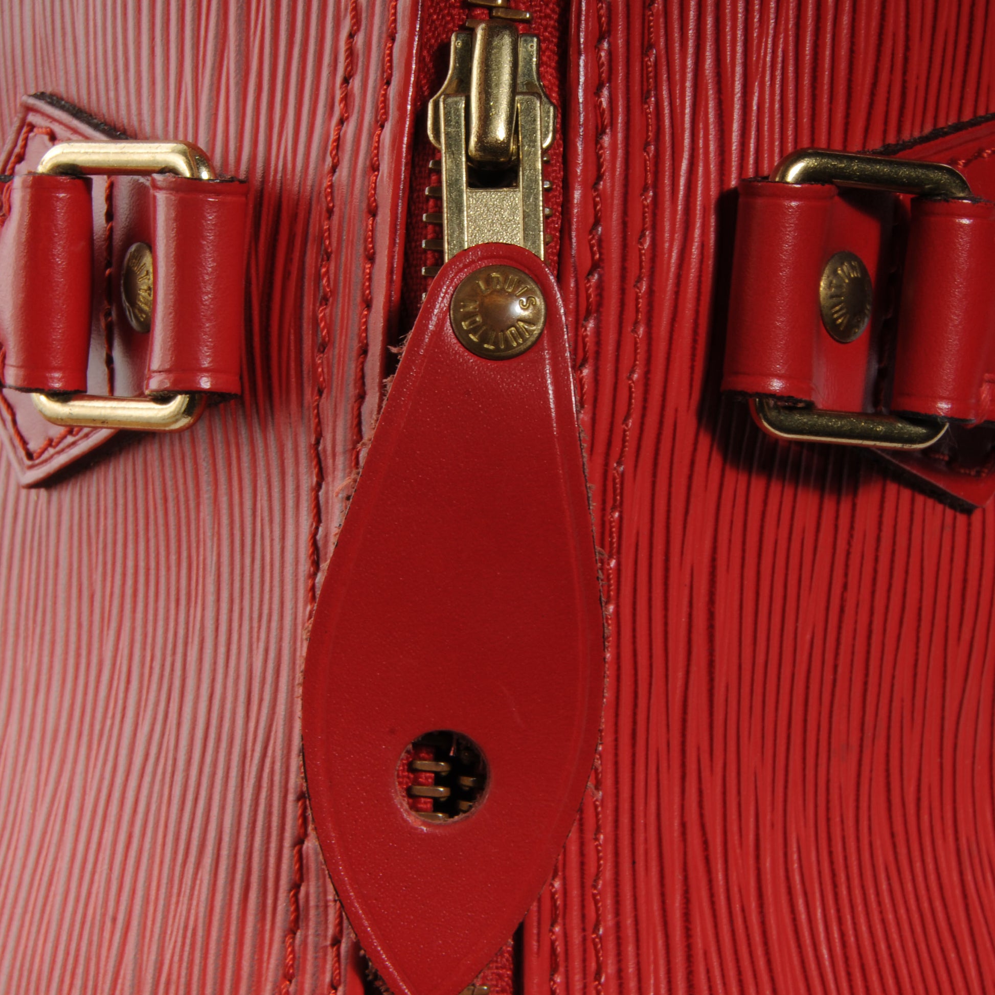Louis Vuitton Epi Speedy 25 Rouge 8 of 8