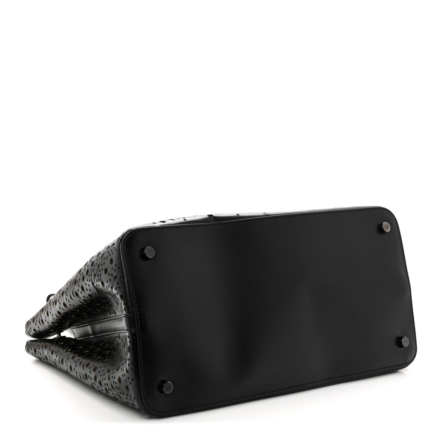 Lux Calfskin Vienne Vague Mina 32 Bag Black