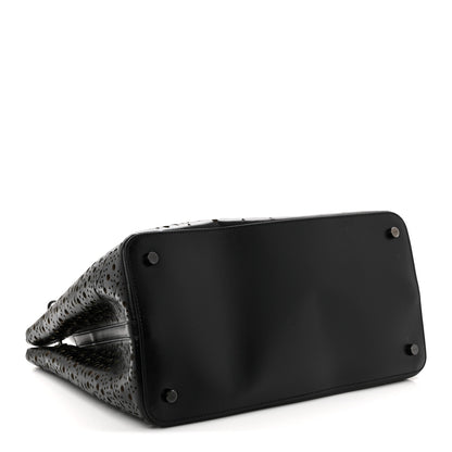 Alaia Lux Calfskin Vienne Vague Mina 32 Bag Black 5 of 11