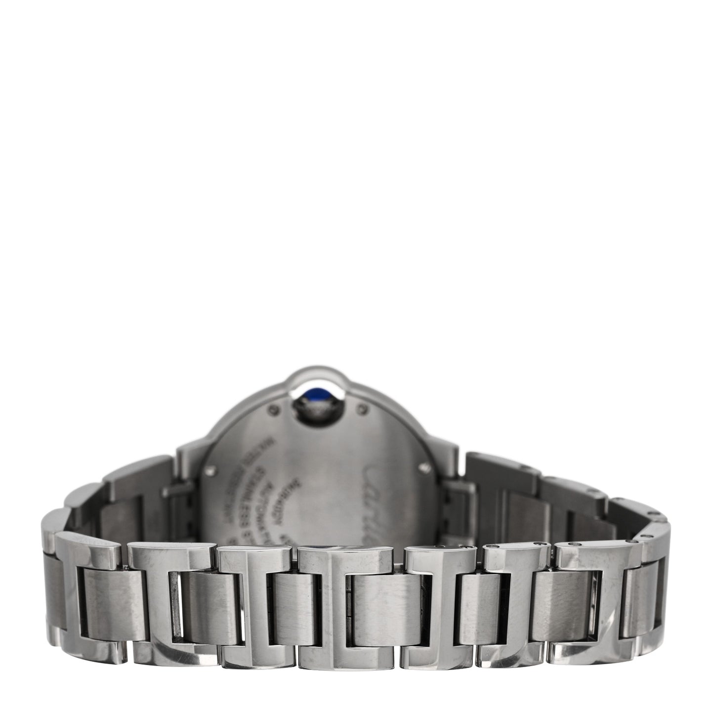 Stainless Steel Diamond Bezel 33mm Ballon Bleu De Cartier Automatic Watch