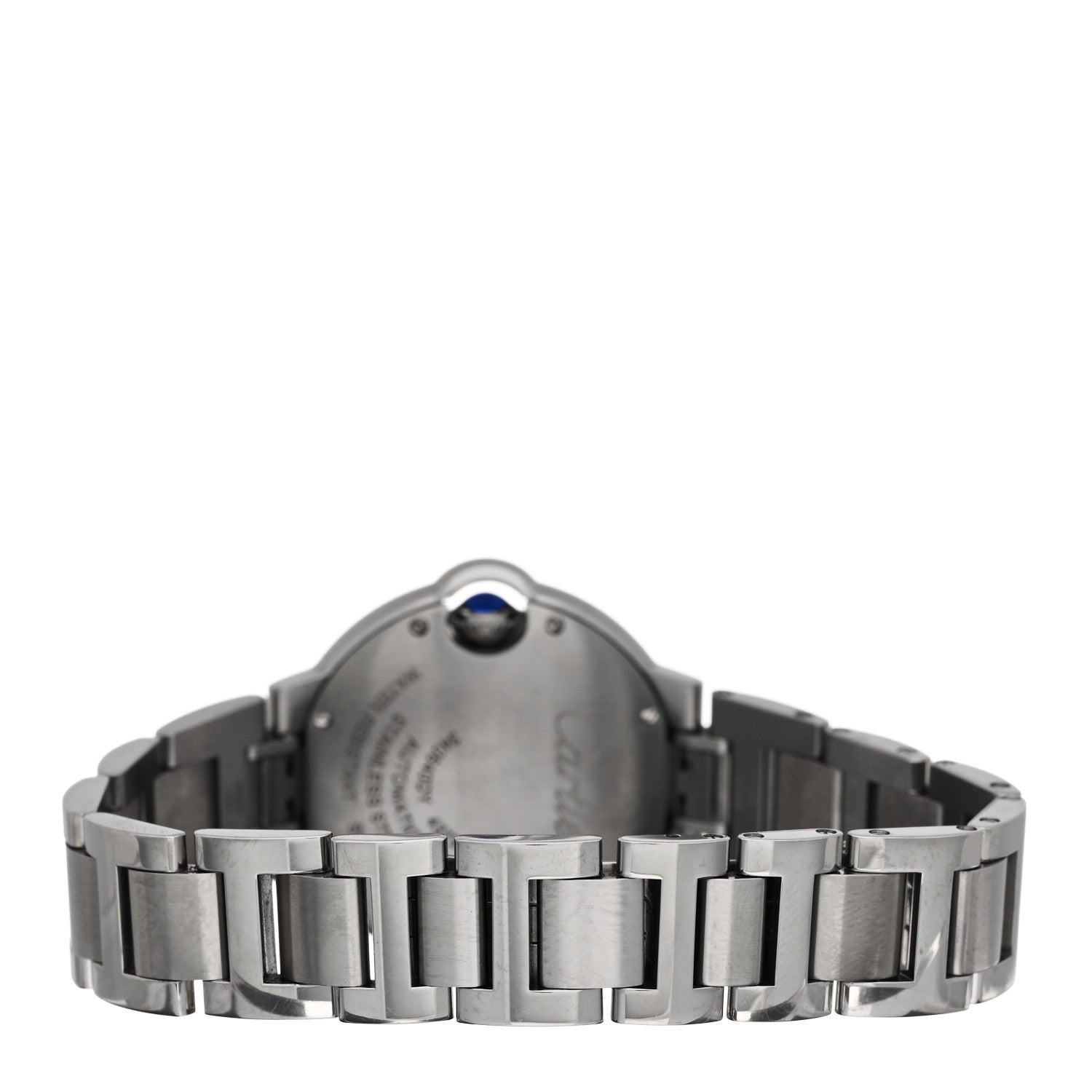 Cartier Stainless Steel Diamond Bezel 33mm Ballon Bleu De Cartier Automatic Watch 3 of 5