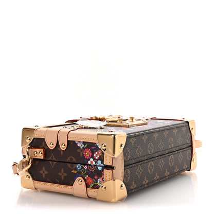 Louis Vuitton LV X TM Monogram Flowers Petite Malle 4 of 10