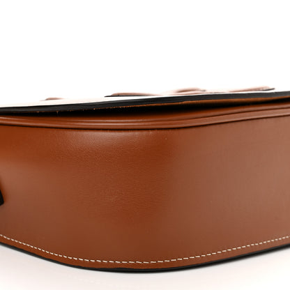Celine Smooth Calfskin Cuir Triomphe Folco Crossbody Bag Tan 10 of 11