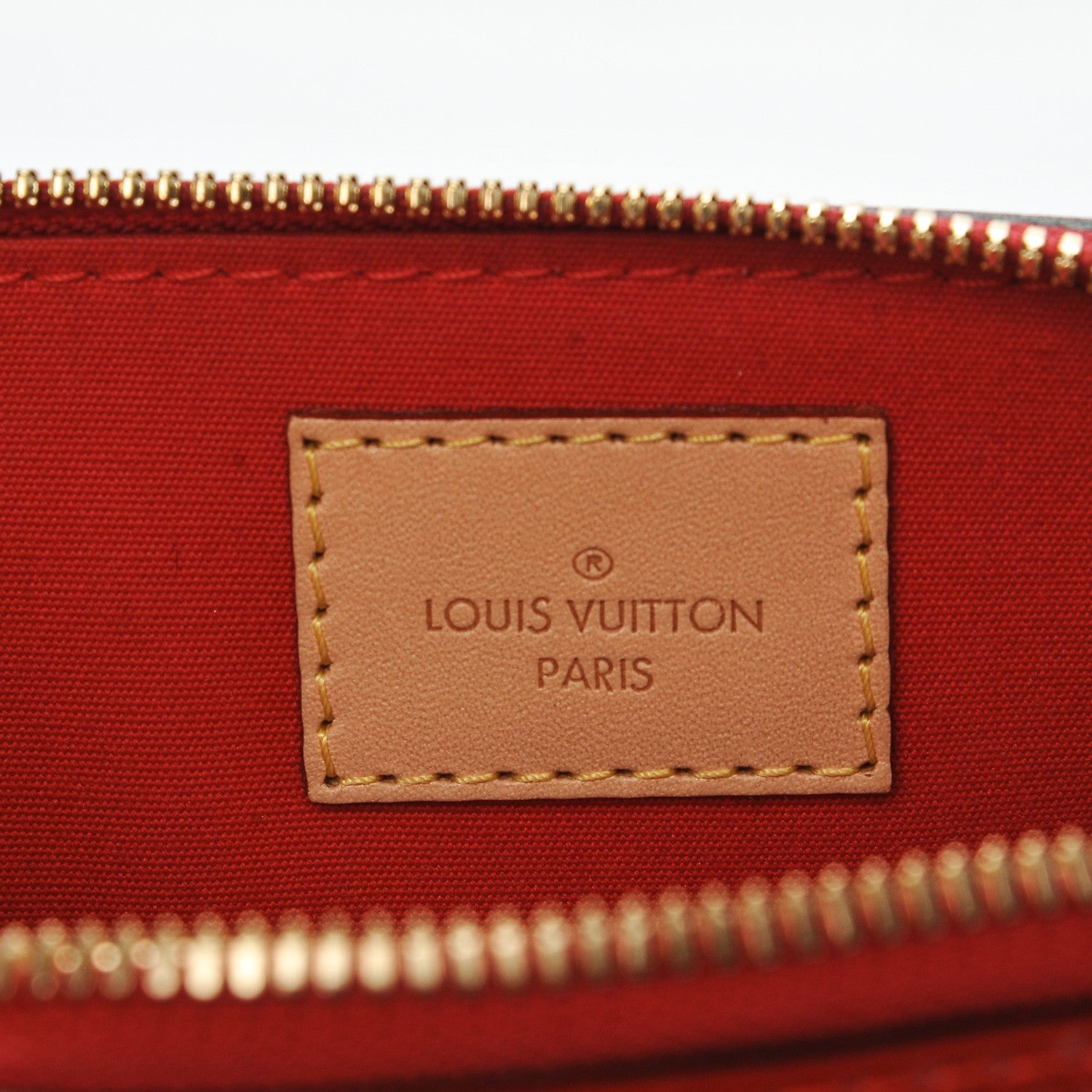 Louis Vuitton Vernis Alma BB Cherry 6 of 8