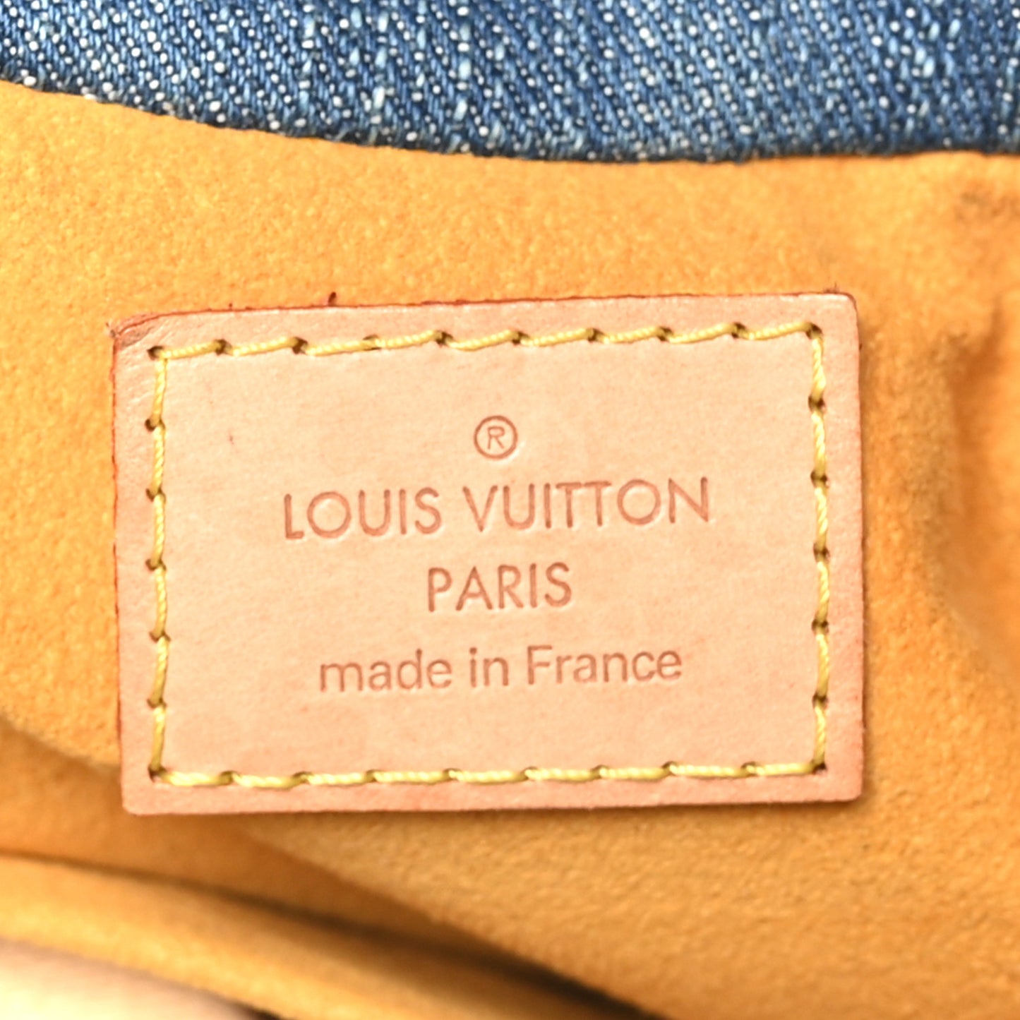 Monogram Denim Pleaty Blue