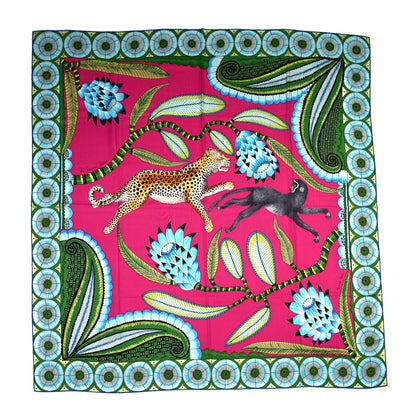 Hermes Cashmere Silk The Savana Dance Shawl 140 1 of 5