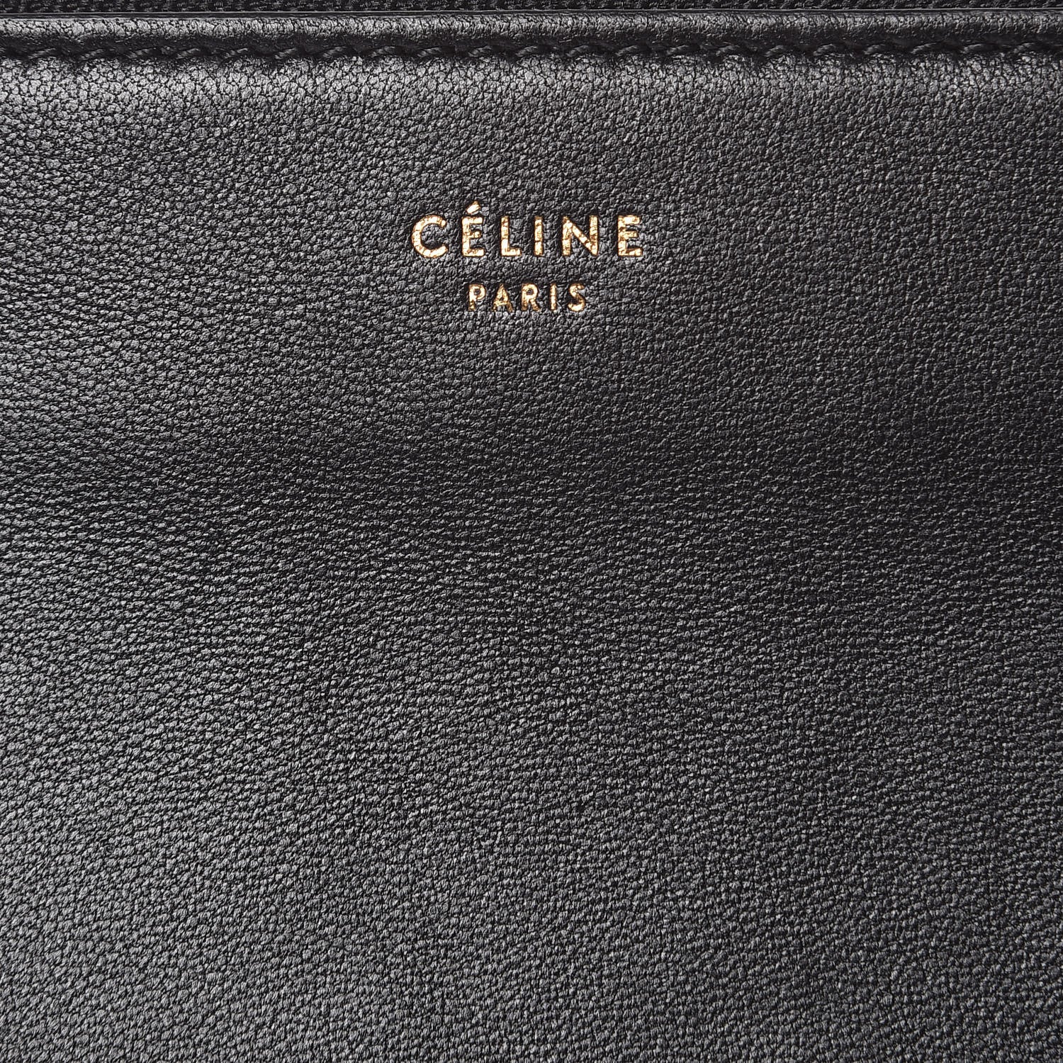 Celine Lambskin Small Trio Crossbody Bag Black 8 of 11