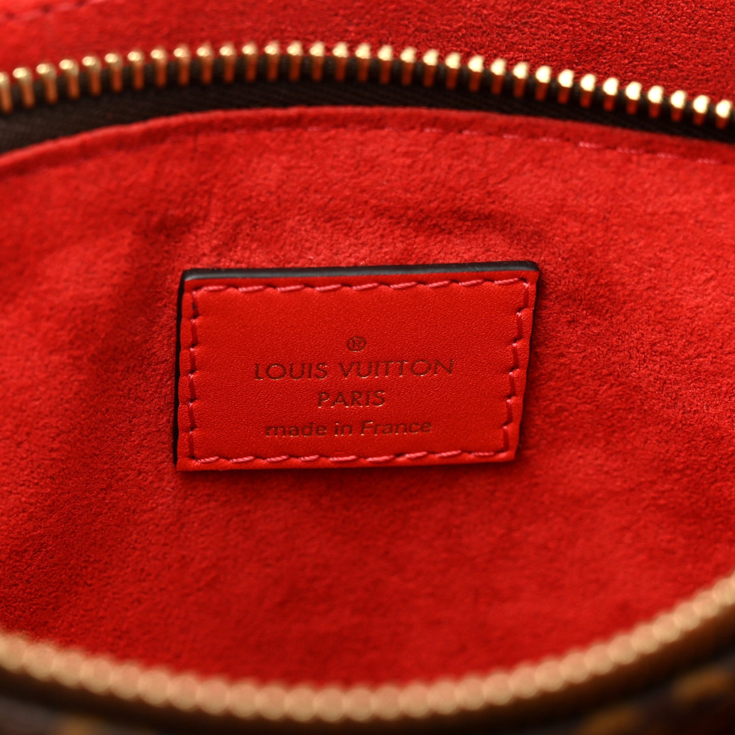 Monogram Flower Tote Coquelicot