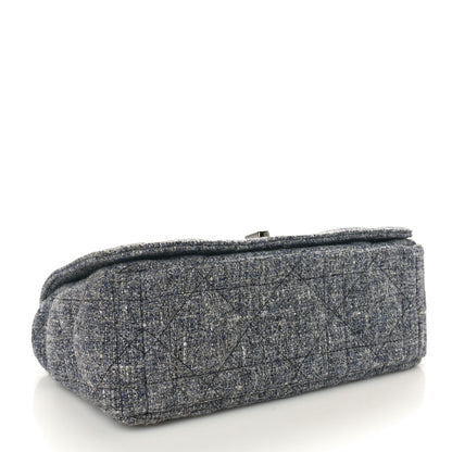 Christian Dior Tweed Macrocannage Medium Caro Bag Black 4 of 10