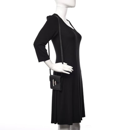 Hermes Chevre Mysore Mini Cinhetic Wallet Black 2 of 9