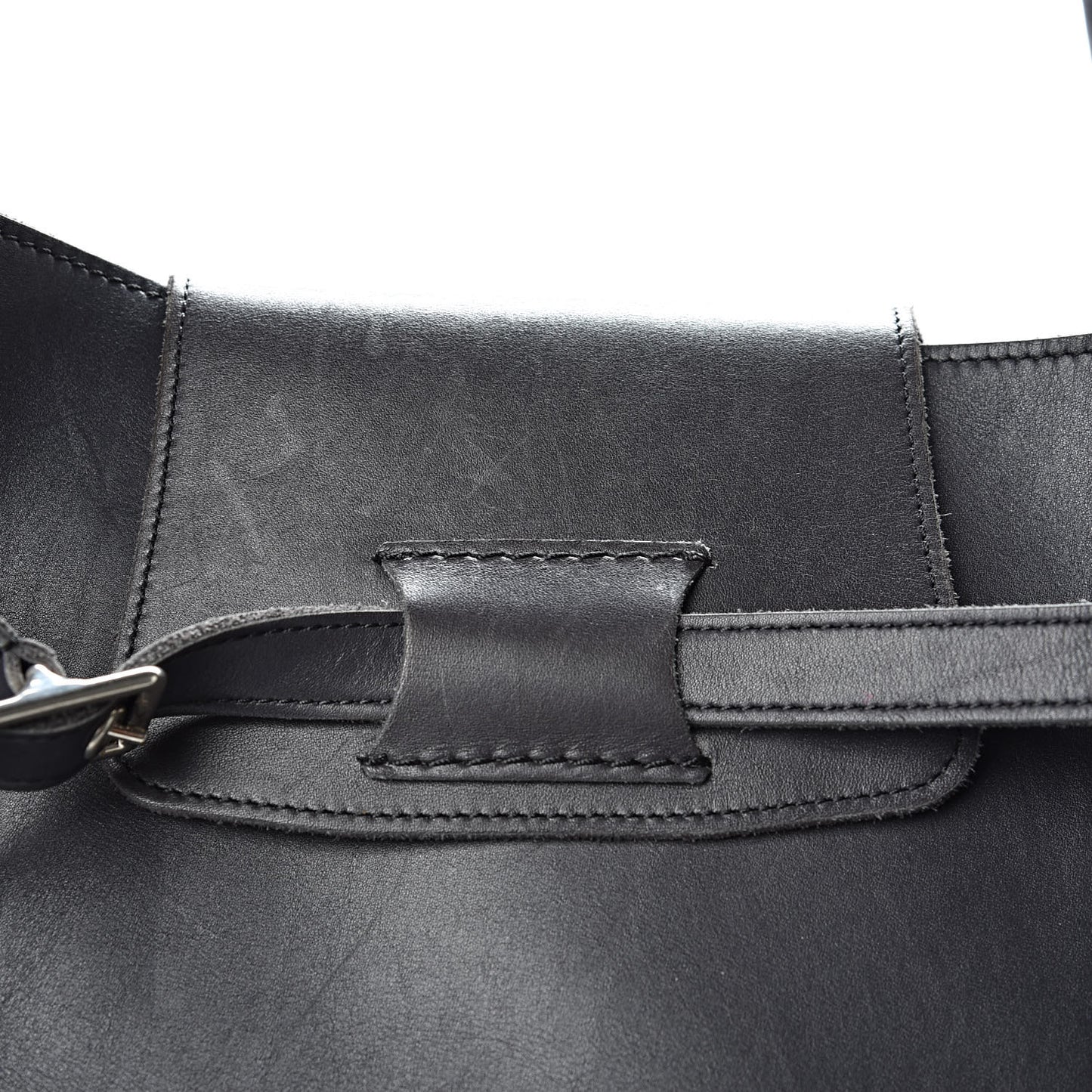 Smooth Calfskin Medium Big Bag Liquorice