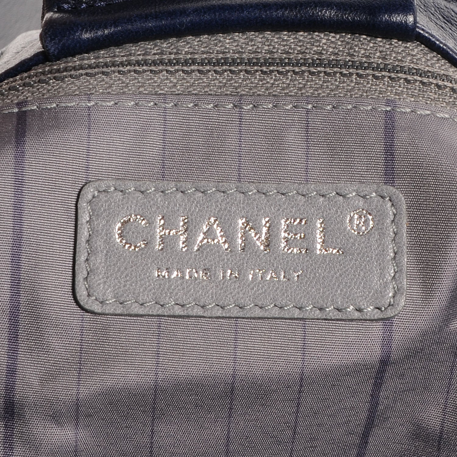 Chanel Lambskin Origami Soft Squares Accordion Flap Navy 6 of 7