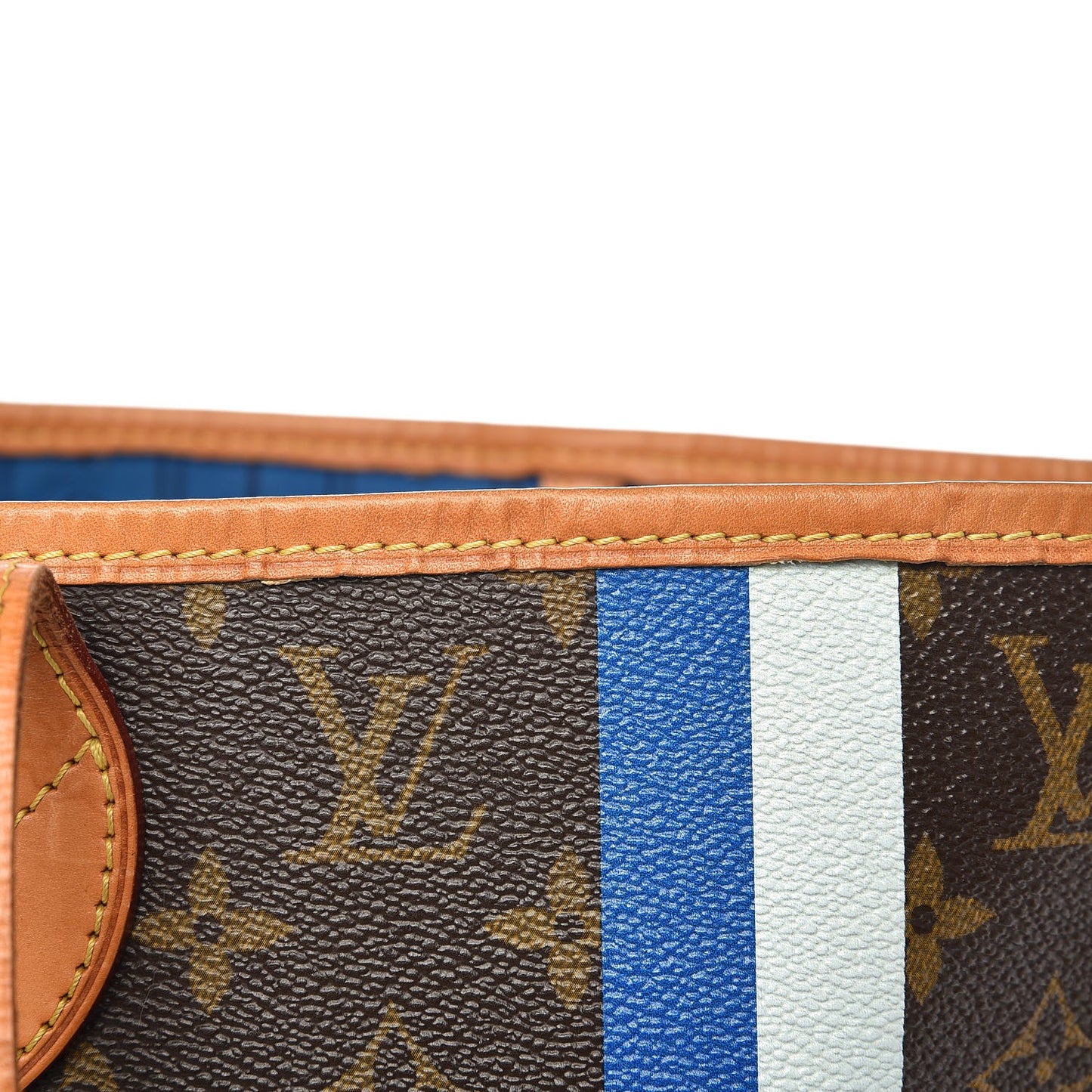 Monogram My LV Heritage Neverfull MM Blue De France Gris