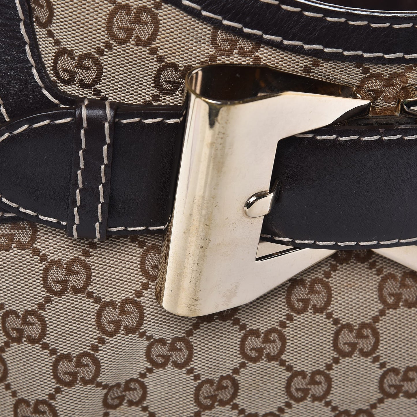 Monogram GG Queen Hobo Brown