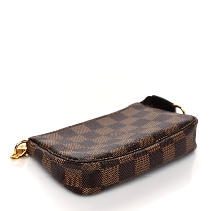 Louis Vuitton Damier Ebene Mini Pochette Accessories 5 of 9