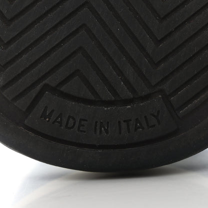 Chanel Suede Kidskin Womens CC Sneakers 38 White Blue 8 of 11