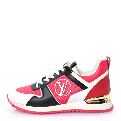 Louis Vuitton Calfskin Run Away Sneakers 38.5 Framboise Pink 1 of 7