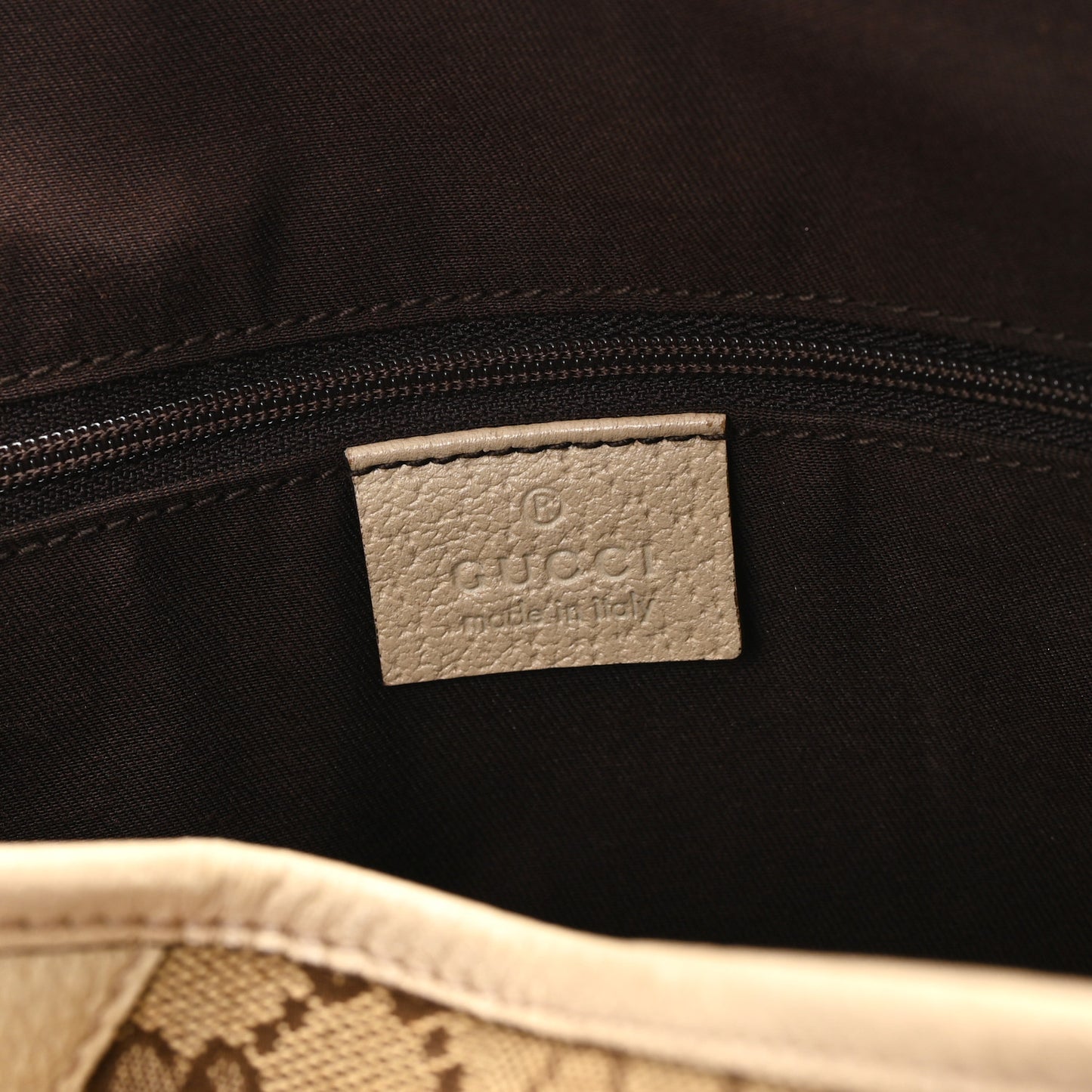 Monogram Medium Abbey Shoulder Bag Off White