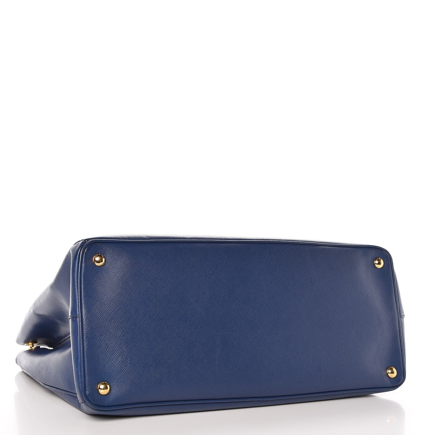Prada Saffiano Lux Extra Large Galleria Double Zip Tote Bluette 4 of 9
