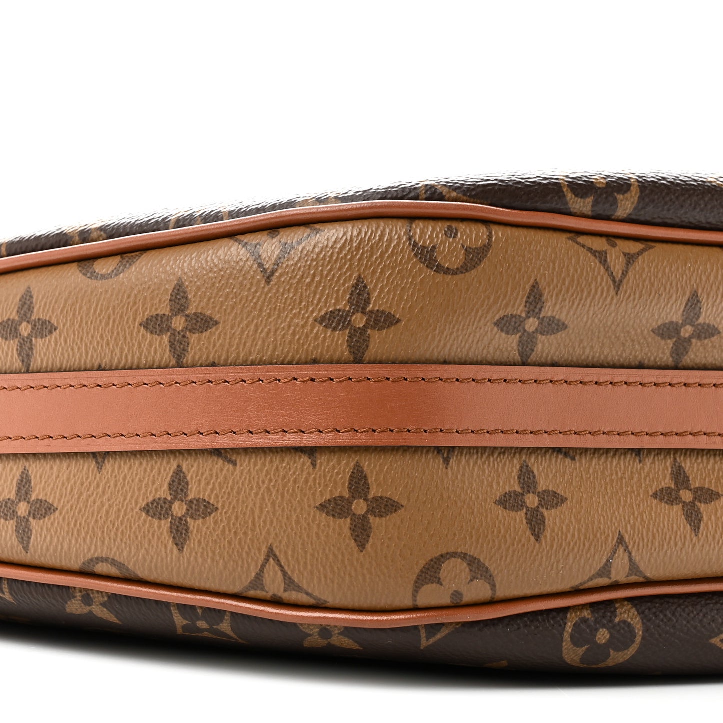Reverse Monogram Loop Hobo